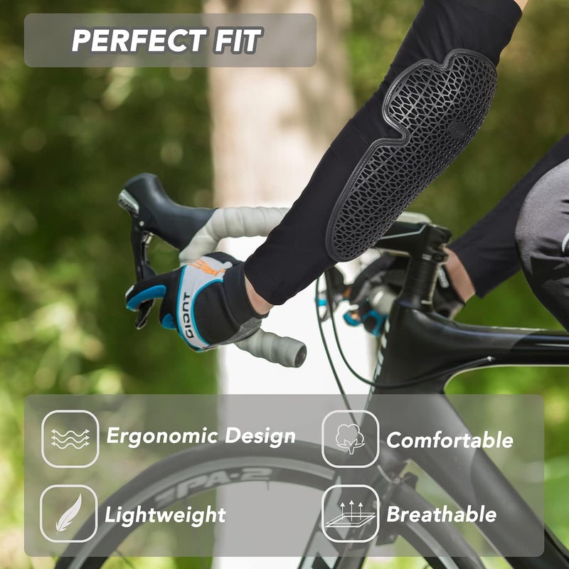 surlim Elbow Protection Pads,Mountain Bike Elbow Guards,MTB Elbow Pads,Skate & Skateboarding Protective Gear - Image 3
